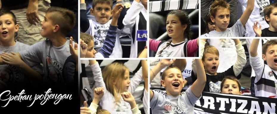Proslavite rođendan vaših mališana sa KK Partizan NIS na meču protiv KK Budućnost Voli