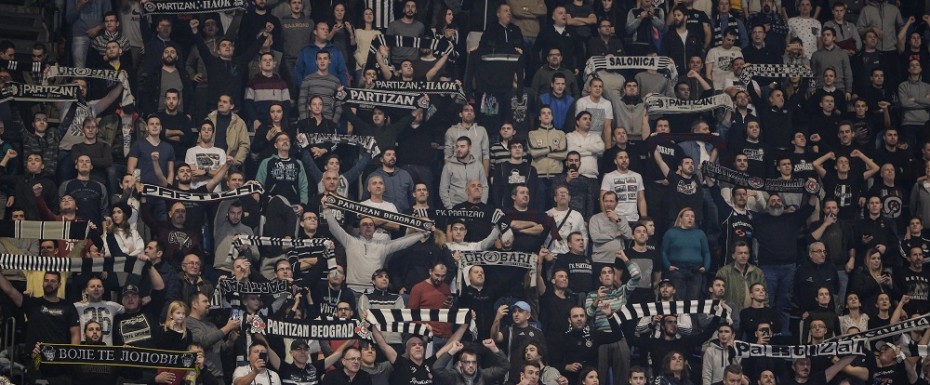 Partizan kažnjen sa 10.000 evra zbog ponašanja publike na beogradskom meču protiv Monaka