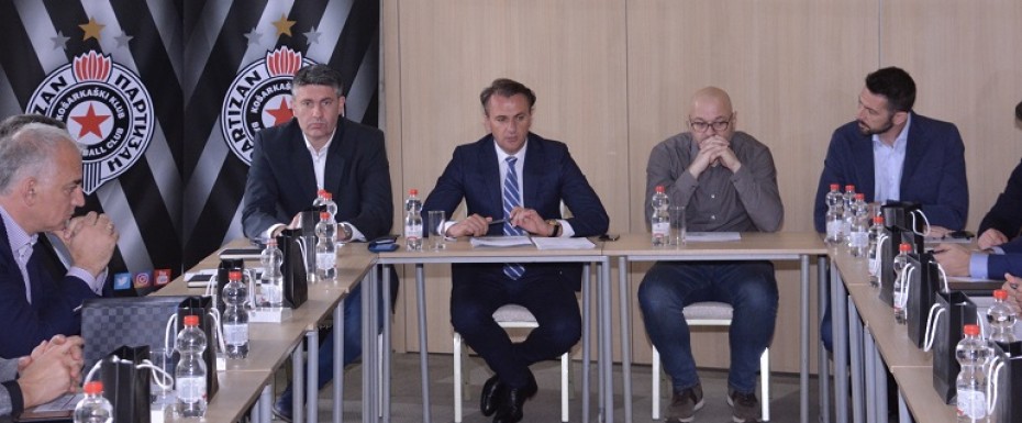 Odžana je sednica UO KK Partizan NIS