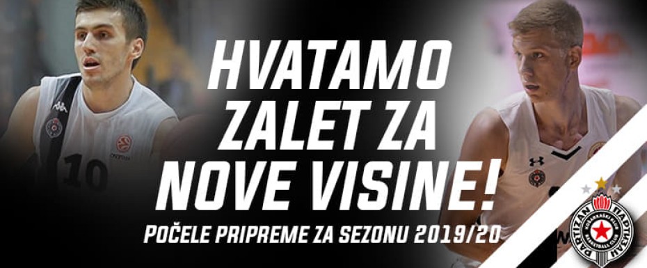Crno-beli počeli pripreme za sezonu 2019/20