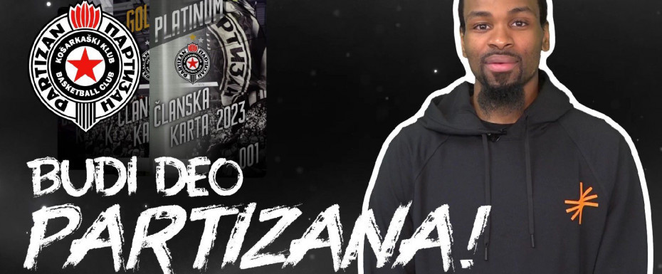 Od 1. decembra postani član KK Partizan Mozzart Bet