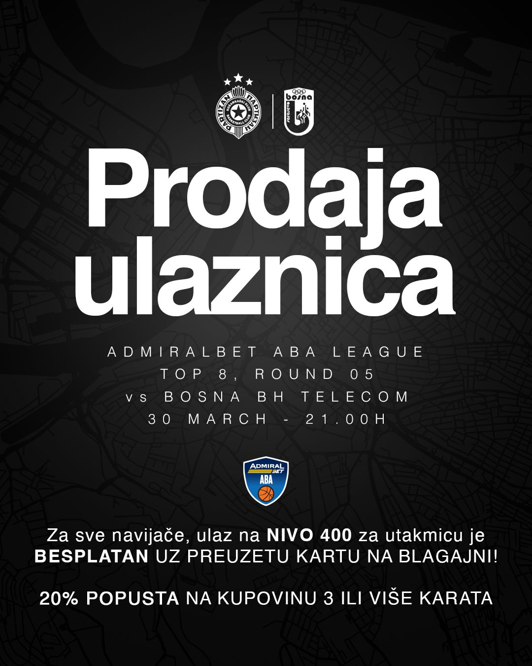 Od sutra u opticaju dnevne ulaznice za duel protiv Bosne: Besplatno na Nivo 400