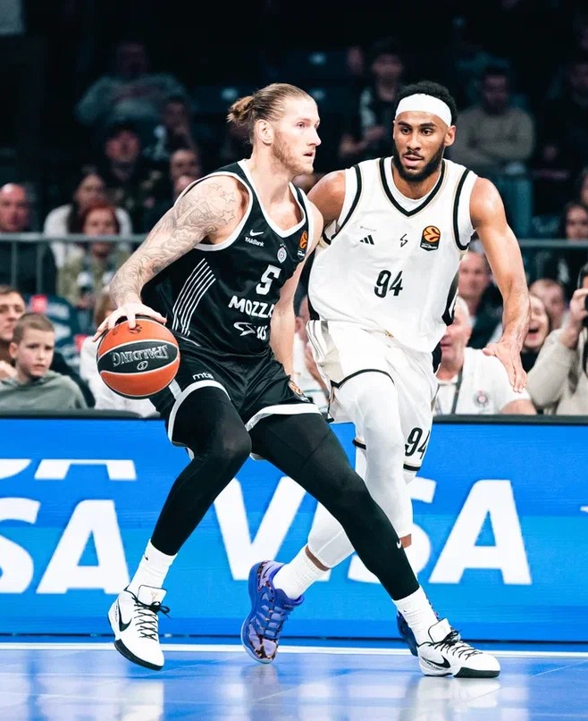 Crno-beli pobedili ASVEL košem na 1,1 sekund pre kraja